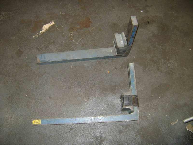 Bolt On Cincinnati Press Brake Front Support Arms